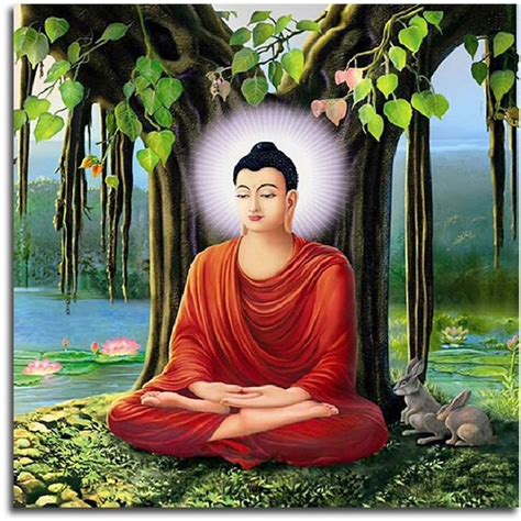 Buddha Under Bodhi Tree Jpeg