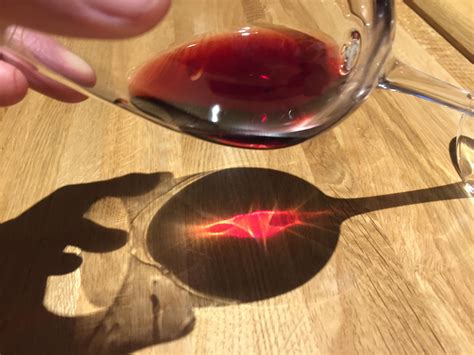 This Cool Reflection From My Wine Glass Rmildlyinteresting