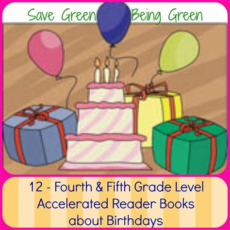 12 4th And 5th Grade Level Ar Books About Birthdays Birthday Book My
