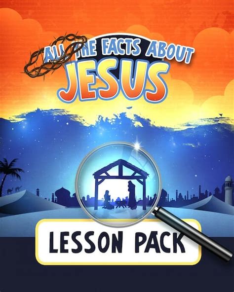 All About Jesus Lesson Pack For Kids — Teach Sunday School