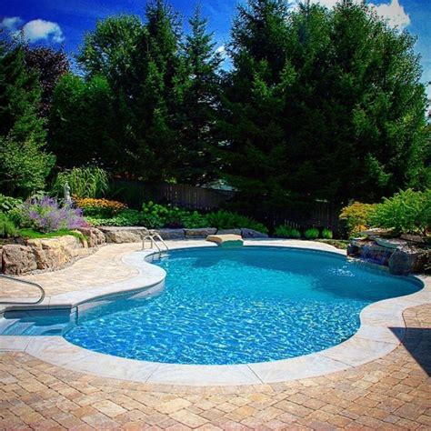 Best Small Backyards With Inground Pools Toparchitecture Backyard Pool Landscaping Small