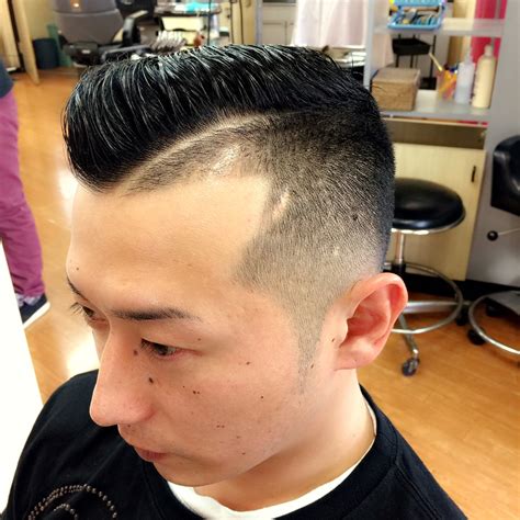 震災刈り（nyバーバースタイル）フェードカット メンズの髪の悩みを解決 瑞穂町の Barbershop バーバーショップ・理容室 カットスペースシオザワ