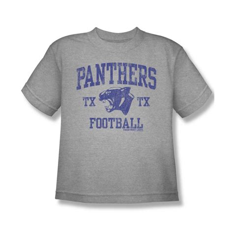 Friday Night Lights Shirt Kids Panthers Football Athletic Heather T
