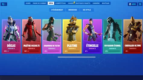 A new glitch has been discovered on fortnite s b r u t e. Fortnite, passe de combat saison 10 : Missions, skins ...