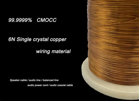 Custom Pure Copper Wire 9999998 4n 5n 6n High Purity Bare Enameled