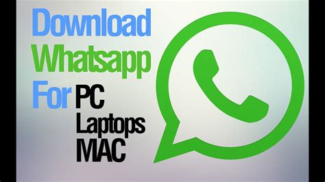 Download And Install Whatsapp For Laptop