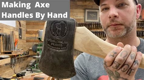 How I Make Axe Handles By Hand Youtube