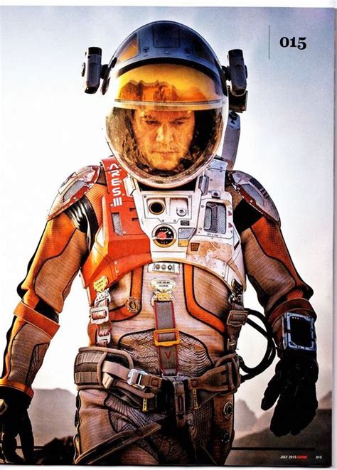 First Official Photos Astronaut Matt Damon In The Martian Movie