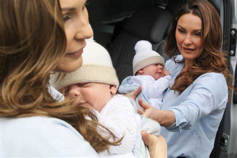 Sam Faiers Takes Newborn Baby Paul To Itv Studios And Looks Totally