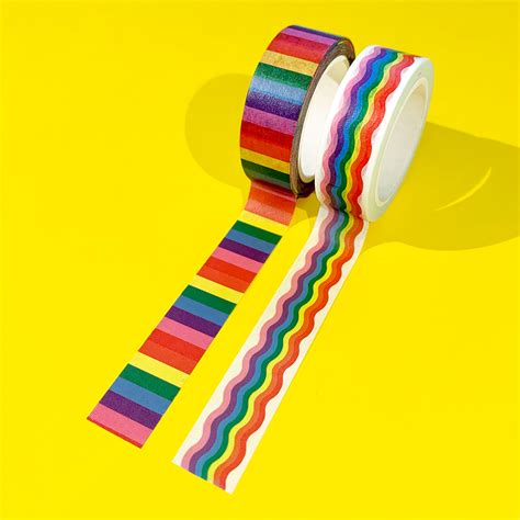 Rainbow Washi Tape Candy Doll Club