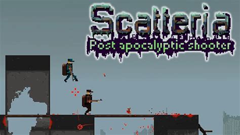 Multiplayer Pixel Art Shooter Scatteria Post Apocalyptic Shooter