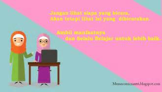 Kata-kata Muslimah tentang Belajar Menjadi Lebih Baik | Kartun Muslimah