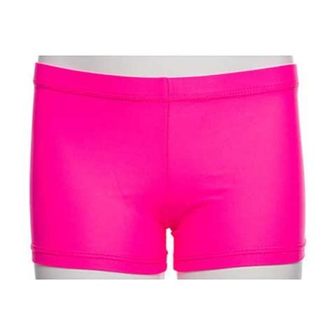 lexi luu girls 8 10 neon pink booty cheerleading dance shorts nakosite