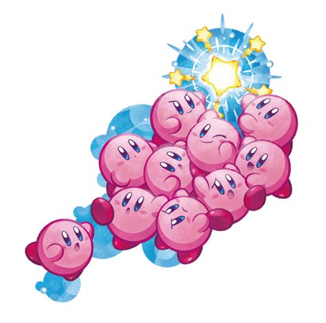 Kirby Mass Attack Official Promotional Image Mobygames