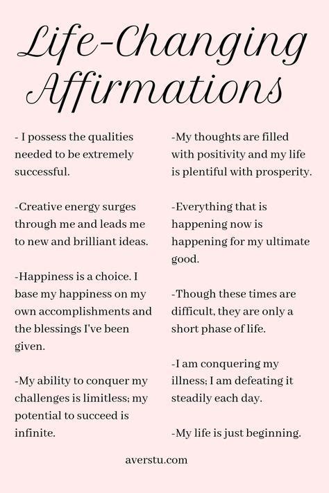 Bright Affirmations And Helpful Reminders For Positive Living The