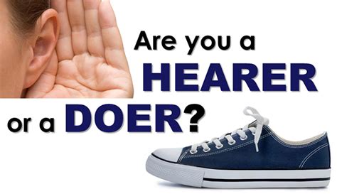 Are You A Hearer Or A Doer In Gods Image
