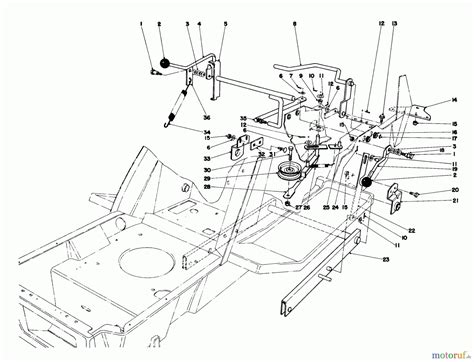 38 deck blade & brake assembly. Toro Neu Mowers, Deck Assembly Only 59147 - Toro 38 Side ...
