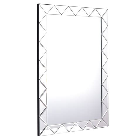 21 5 x 30 5 rectangle wall mirror frame angled glass panel vanity wall mirror makeup vanity