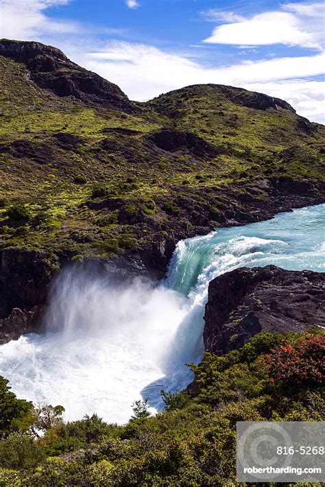 Salto Grande Waterfall In The Stock Photo