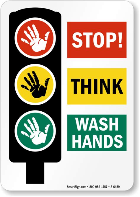 Stop Think Wash Your Hands