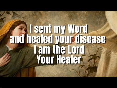 Verse 1:into your hands i commit again with all i am, for you, lord you hold my world in the palm of your hand and i am yours forever chorus:jesus i believe. I Am The God That Healeth Thee | Don Moen - YouTube