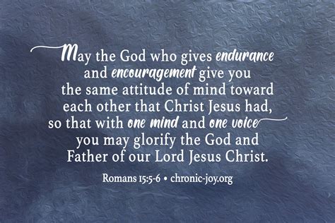 Encouragement And Joy May The God Who Gives Endurance And Flickr