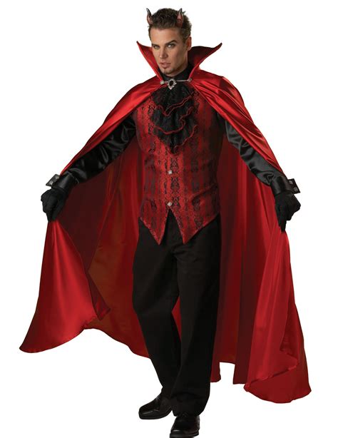 Disfraz Premium Diablo Hombre Este Disfraz De Diablo Para Hombre Incluye Capa Camisa Guantes