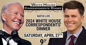 SEE IT LIVE: Biden and SNL’s Colin Jost headline 2024 White House Correspondents’ Dinner I MSNBC