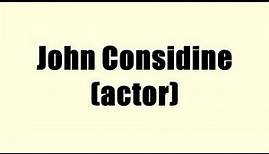John Considine (actor)
