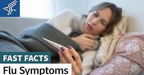 What are the symptoms of the flu?