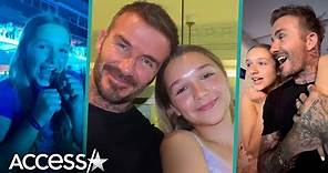 David Beckham's CUTEST Girl Dad Moments w/ Daughter Harper