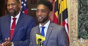 Baltimore Mayor Brandon Scott reveals he and his girlfriend are expecting their first baby