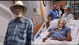 Hollywood confirms Morgan Freeman just passed away in hospital, accompanied by a tearful farewell.