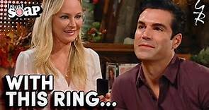 Sharon Gets Engaged, Again | The Young And The Restless (Jordi Vilasuso, Sharon Case)