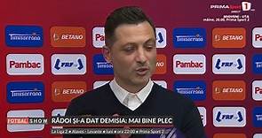 Mirel Rădoi și-a dat demisia de la Universitatea Craiova. ”Între mine şi jucători nu s-a întâmplat nimic”. Mesaj dur cu privire la conducerea echipei
