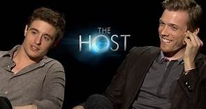 Max Irons & Jake Abel 'The Host' Interview - Bromance, Kissing & More