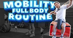 Meine SQUAT ROUTINE und wichtige Mobility Übungen für Gewichtheber und CrossFit Athleten