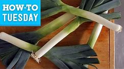 How to Clean Leeks for Beginners | Food Network