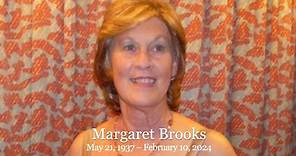 Funeral Service for Margaret Boals Brooks