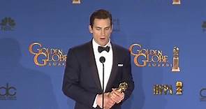 Matt Bomer - Pressroom - Golden Globes 2015
