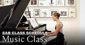 Music Class with Aaron Severini | SAB Class Schedule