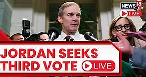 Jim Jordan Holds A News Conference | Jim Jordan Speaker | U.S. House Speaker Vote | USA News