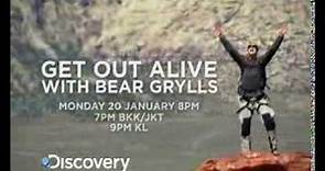 Trailer Get out alive With Bear Grylls Discovery Channel Highlight