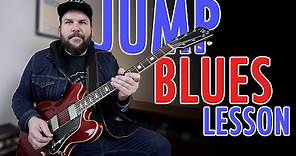How to Play 3 Great Jump Blues Solos