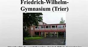 Friedrich-Wilhelm-Gymnasium (Trier)