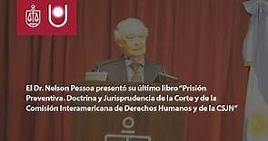 ✍️ El Dr. Nelson Pessoa al presentó su último libro “Prisión Preventiva..."
