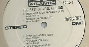 Mose Allison - The Best Of Mose Allison