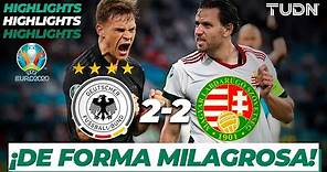Highlights | Alemania 2-2 Hungría | UEFA Euro 2020 | Grupo D-J3 | TUDN