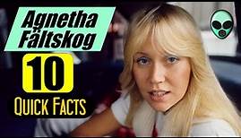 10 Quick Facts about Agnetha Fältskog from ABBA. Agnetha FAQ