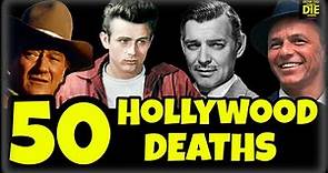 List of 50 Hollywood's Most Famous Dead Actors | Newest Undiscovered Facts!